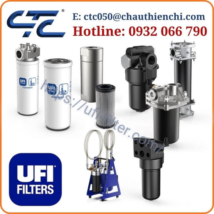 UFI Filters Hydraulic Bộ Lọc Thuỷ Lực Nhập Khẩu