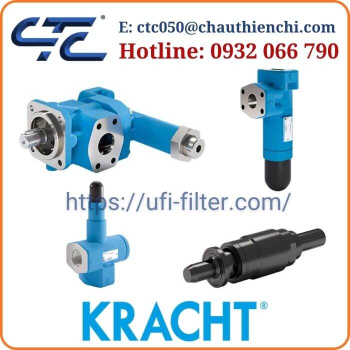 Van giảm áp KRACHT Valve chính hãng từ Đức