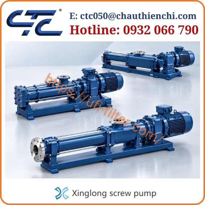 Bơm Trục Vít Xinglong Nhập Khẩu Chính Hãng